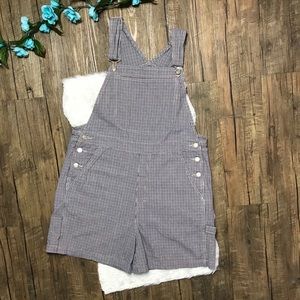 Cherokee Plaid Overalls